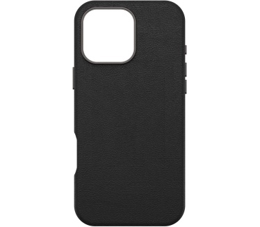 Otterbox Symmetry Series Cactus Leather voor MagSafe voor iPhone 16 Pro Max, Noir Ash