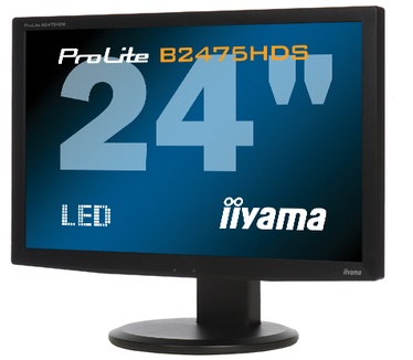 Iiyama ProLite B2475HDS-1 Zwart