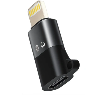 Mojogear USB-C naar Lightning OTG adapter voor audio/microfoon + data