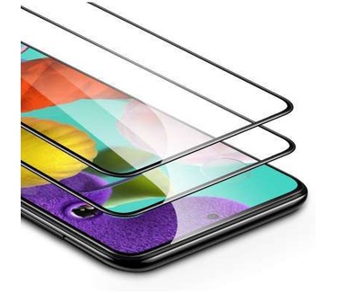 esr Full Cover Tempered Glass Samsung Galaxy A51 2 Pack - Zwart
