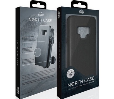 Eiger North Case (Dual Layer) voor Samsung Galaxy Note 9 - Zwart  Zwart