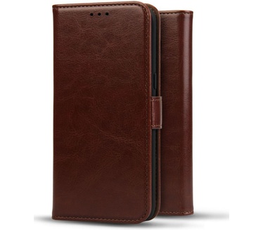 Rosso Element Huawei P10 Hoesje Book Cover Bruin (Huawei P10) Bruin