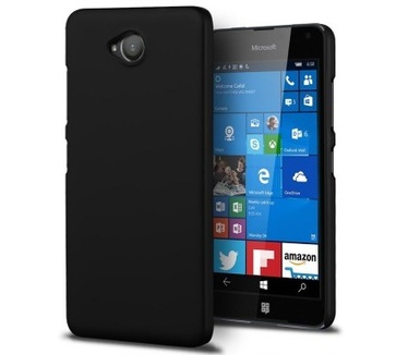 qMust Microsoft Lumia 650 Hard Back Case - Black