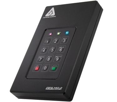 Apricorn Aegis Fortress L3 5TB Zwart