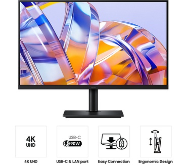 Samsung 32" ViewFinity S8 S80UH 4K UHD High-Resolution Monitor