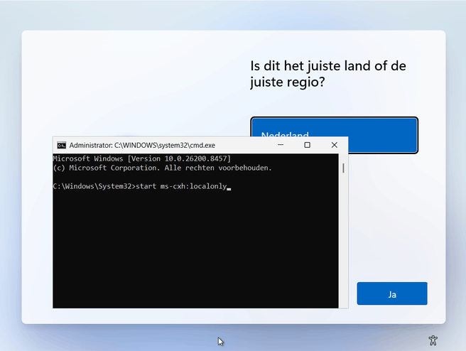 Windows 11 lokaal account