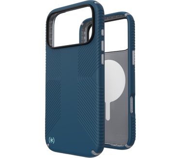 Speck Presidio2 Grip + MS Apple iPhone 17 Pro Max Deep Sea Blue- with Microban