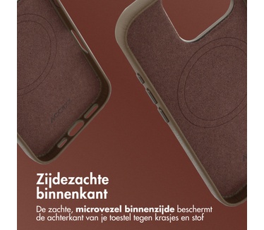 Accezz MagSafe Leather Backcover