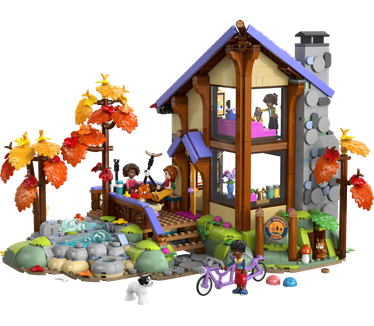LEGO Friends Gezellige boshut in de herfst