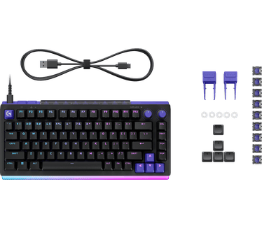 Logitech G512 X 75, Tactile, Qwerty Int, Zwart