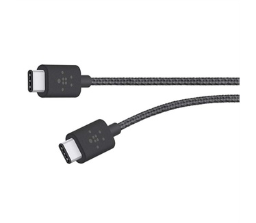 Belkin USB 2.0 USB-C naar USB-C Kabel 60W 1.8 meter - Zwart