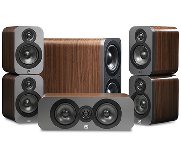 Q-Acoustics 3000 Serie 5.1 Cinema Pack (Bruin)