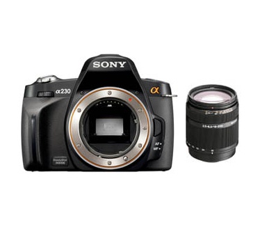 Sony Alpha DSLR-A230H + 18-200mm