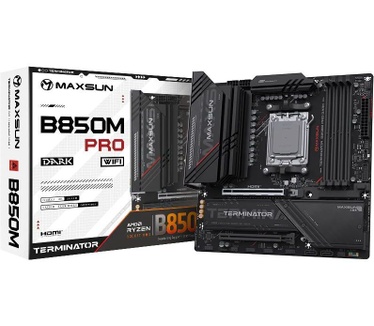 Maxsun MS-Terminator B850M PRO DARK WIFI socket AM5 moederbord