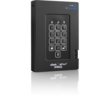 iStorage diskAshur PRO HDD USB3.0 500GB Zwart