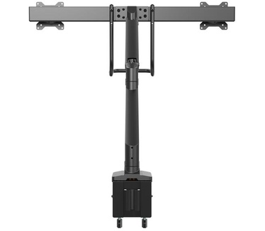 Startech.com Monitor arm voor 2 schermen heavy duty bureaudoorvoer / bureauklem bevestiging