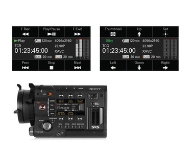 Sony Sony PMW-F5 CineAlta Digital Cinema Camera Zwart