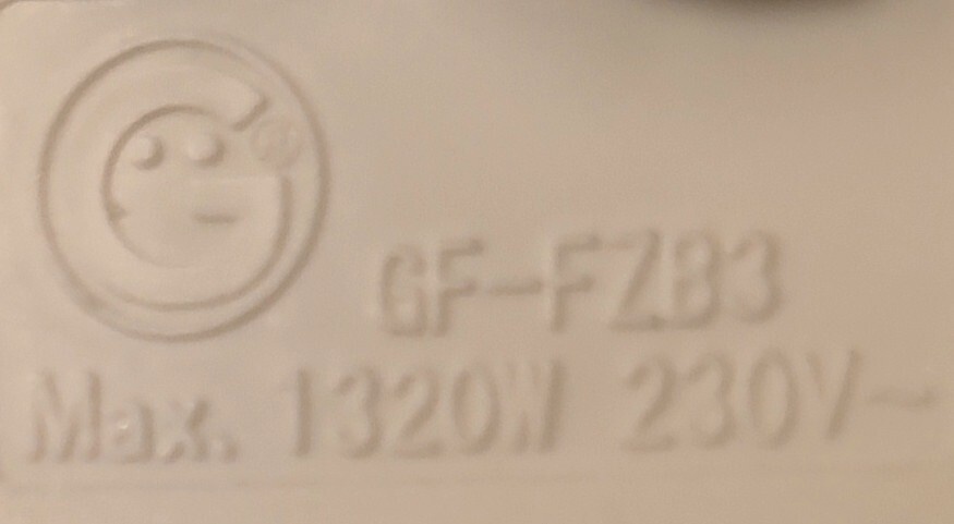 Slechte ongeaarde driewegsplitter - markeringen