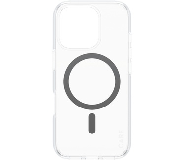 PanzerGlass CARE by PG BLK MagSafe iPhone16 6.3 Pro (Apple - iPhone 16 Pro) Transparant