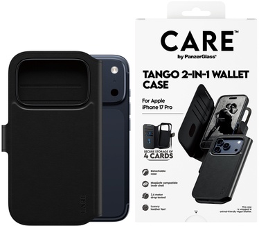 PanzerGlass CARE by PanzerGlass® Feature Case Tango Two-in-One Wallet w. MagSafe iPhone 17 Pro