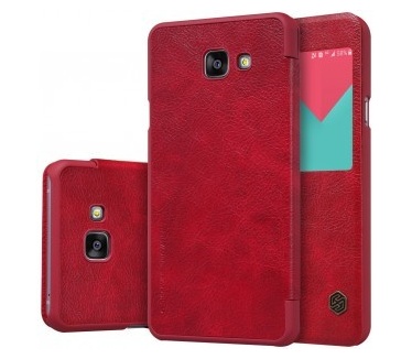 Nillkin Leather Case Samsung Galaxy A5 (2016) - Qin Series - Red