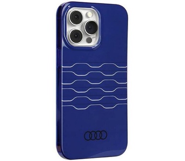 Audi IML Grille Back Case - Apple iPhone 13 Pro Max (6.7") Blauw Blauw