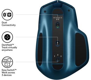 Logitech MX Master 2S Blauw