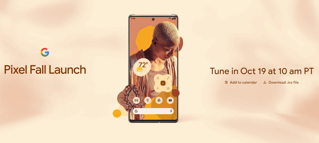 Google Pixel 6 onthullingsevenement
