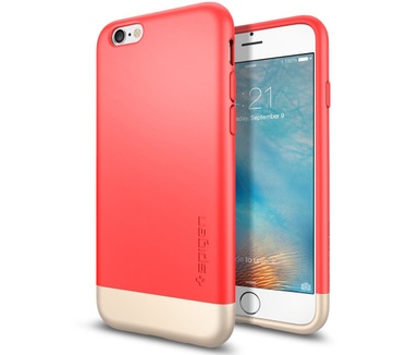 Spigen Style Armor Apple iPhone 6/6s Case - SGP11734 - Italian Rose