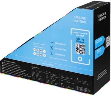 Arctic Cooling Liquid Freezer II - 420 RGB B