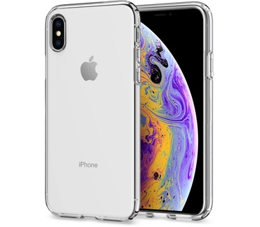 Spigen iPhone Xs Liquid Crystal Clear Case (iPhone XS) Transparant