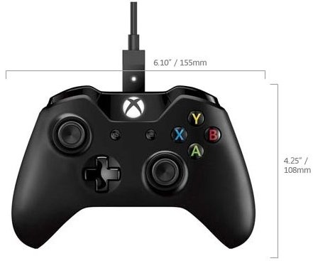 Xbox One Controller + Cable for Windows
