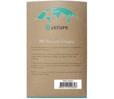 eStuff Black silk-touch silicone case for iPhone 13 Pro