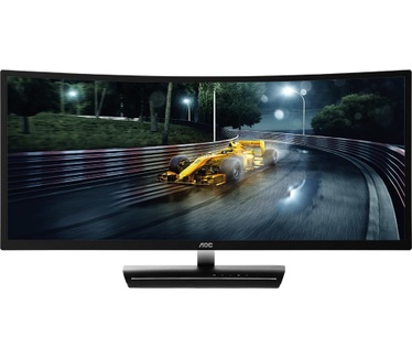 AOC C3583FQ Zilver, Zwart