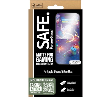 PanzerGlass SAFE by PG Gaming Scrn iPhone 16P 6.9UWF
