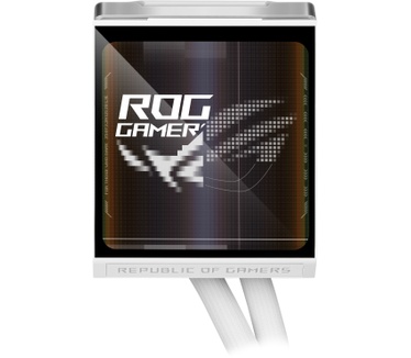ASUS ROG Strix LC IV 360 ARGB LCD White Edition