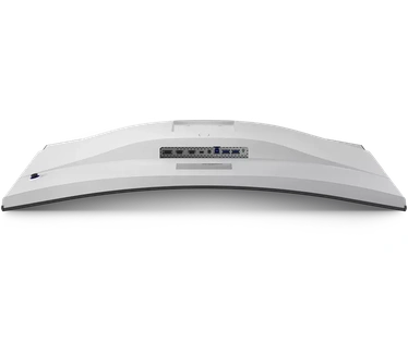 NZXT Canvas 32Q Curved monitor + witte voet Wit