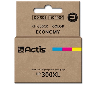 Actis ACTIS KH-300CR inkt (vervanging HP 300XL CC644EE; Standaard; 21 ml; kleur)