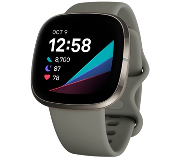 Fitbit Versa Sense Sage Grey Silver