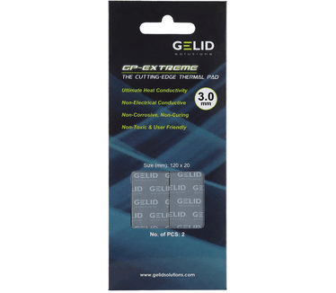 Gelid Solutions GP-Extreme - 120x20x3.0mm (Duo-pack)