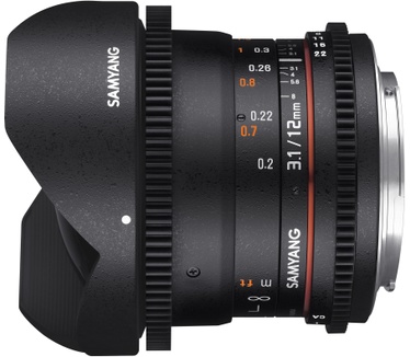Samyang Optics 12mm T3.1 VDSLR 4/3
