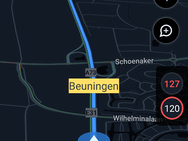 Google Maps maximumsnelheid