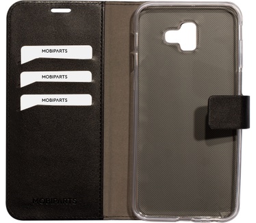 Mobiparts Classic Wallet Case Samsung Galaxy J6 Plus (2018) Black
