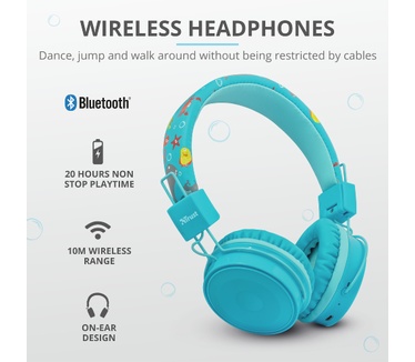 Trust Comi Bluetooth Kids (Blauw)