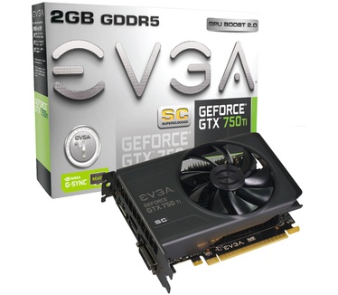 EVGA GeForce GTX 750 Ti 2GB Superclocked