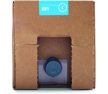 HP 3M 891 cyaan Latex inktcartridge, 10 liter