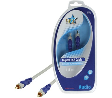 HQ Products RCA/RCA, 1.5m