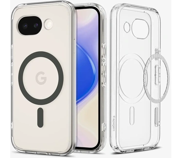 Spigen Ultra Hybrid MagFit Back Cover Transparant/Grijs Google Pixel 10a