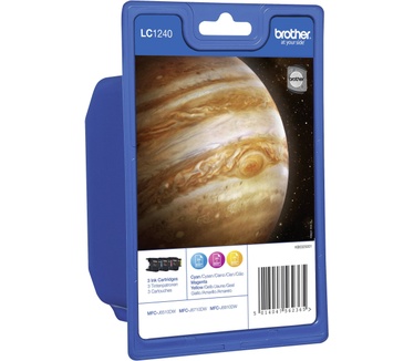 Brother - LC 1240 Rainbow Pack - Inktcartridge- 1 x Geel, Cyan, Magenta