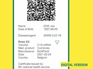 Digital Green Certificate, maart 2021